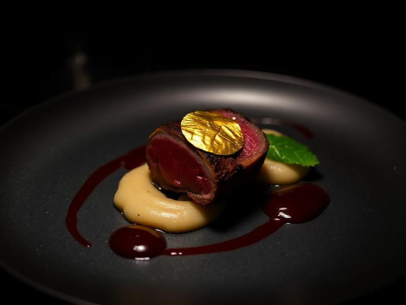 Plato gourmet de Aura y Brasa