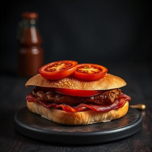 Pan con tomate y jamón ibérico