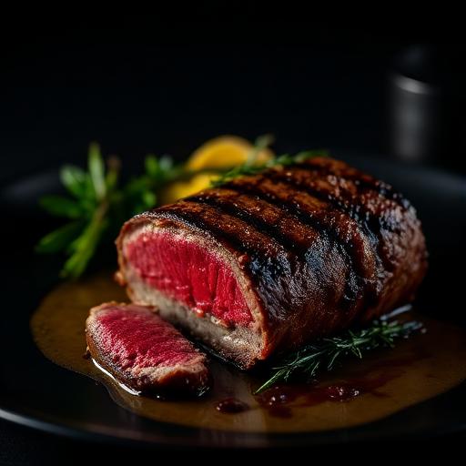 Solomillo de ternera a la parrilla