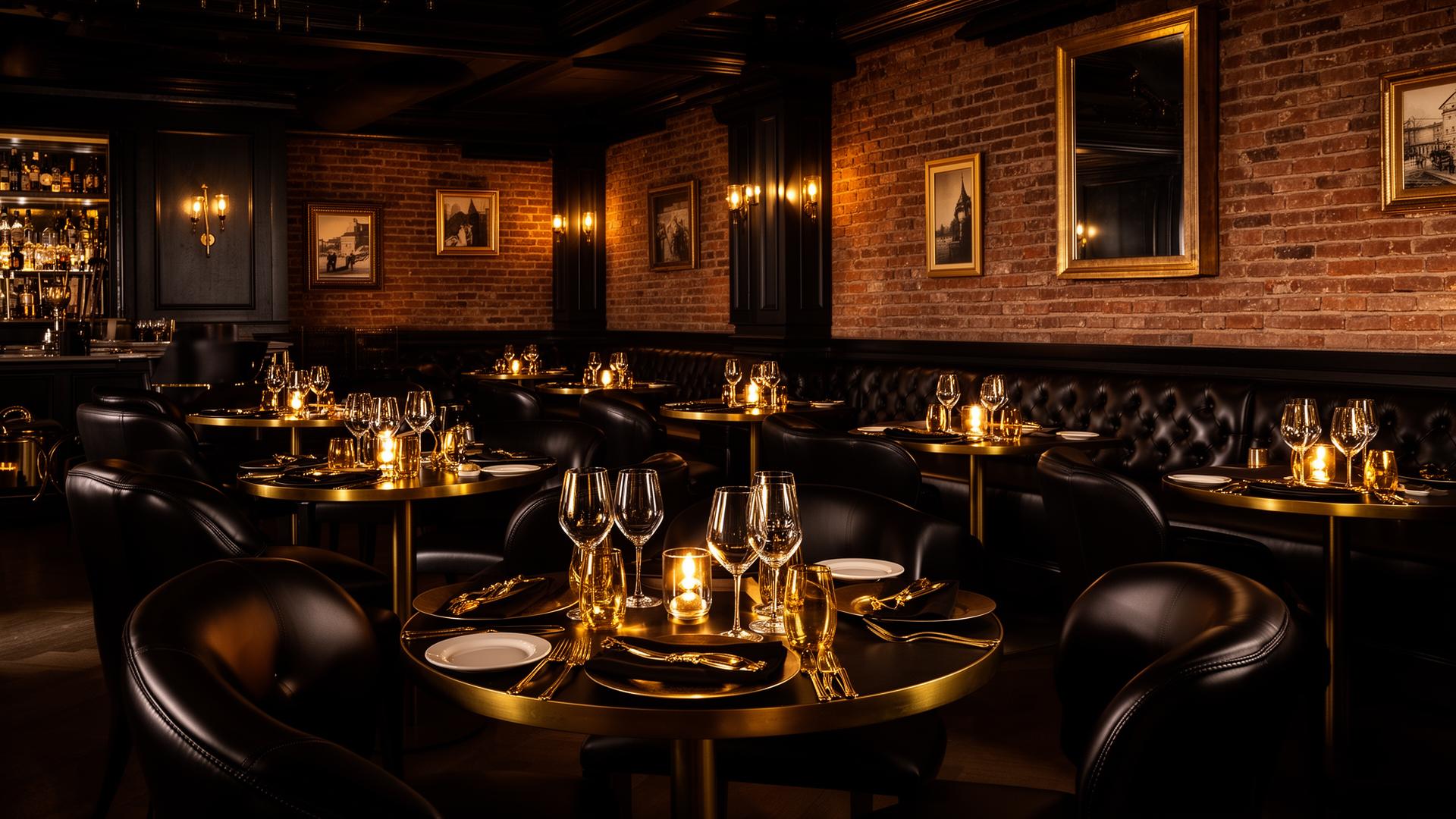 Interior del restaurante Aura y Brasa